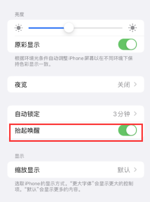 路桥苹果授权维修站分享iPhone轻点无法唤醒怎么办