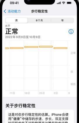 路桥iPhone手机维修如何在iPhone开启'步行稳定性通知'