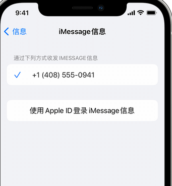 路桥apple维修iPhone上无法正常发送iMessage信息